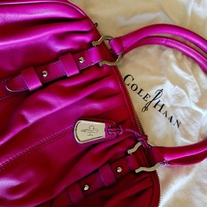 Cole Haan Bag, Bright Fushia/Pink, Brand New, Never Used